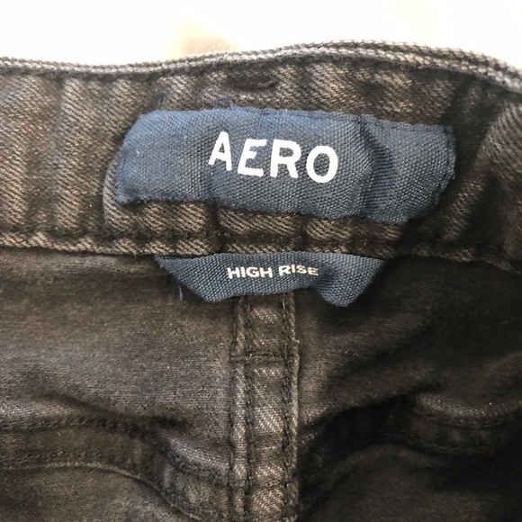 2/$10 Aeropostale High Rise Denim Skirt - Picture 4 of 4